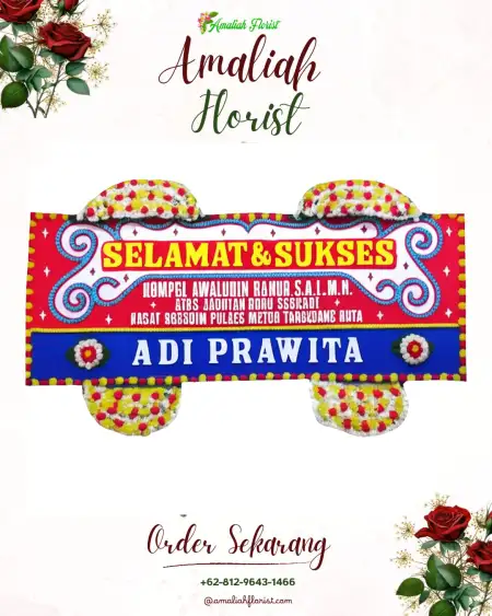 Papan Bunga Ucapan Selamat Kayo
